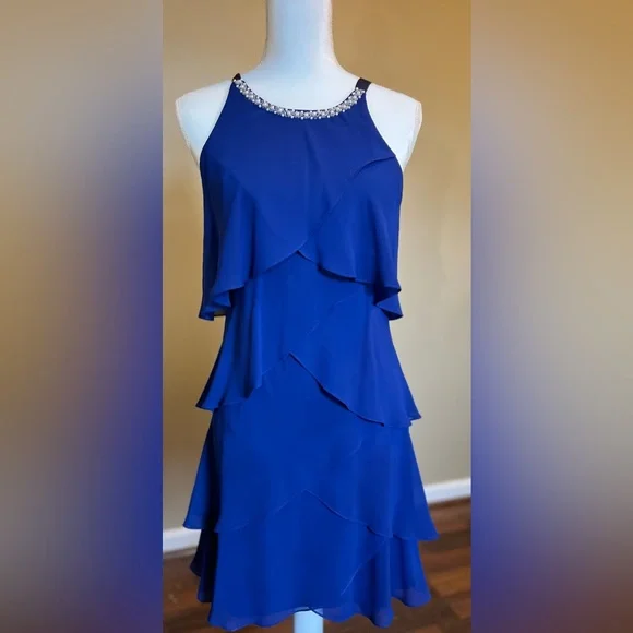 princess polly baby blue dress S.L. Fashions | Dresses | Sl Fashions Size 6 Royal Blue Dress